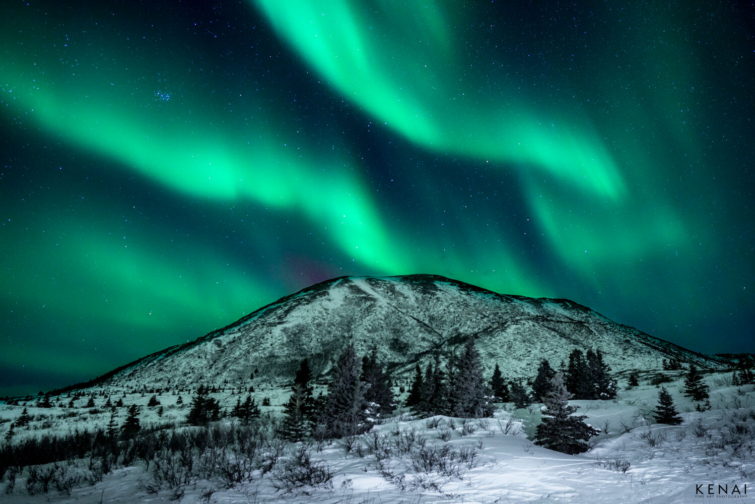 Donnelly Dome by Aurora Light | Donnelly Dome, Alaska | Kenai Fine Art ...